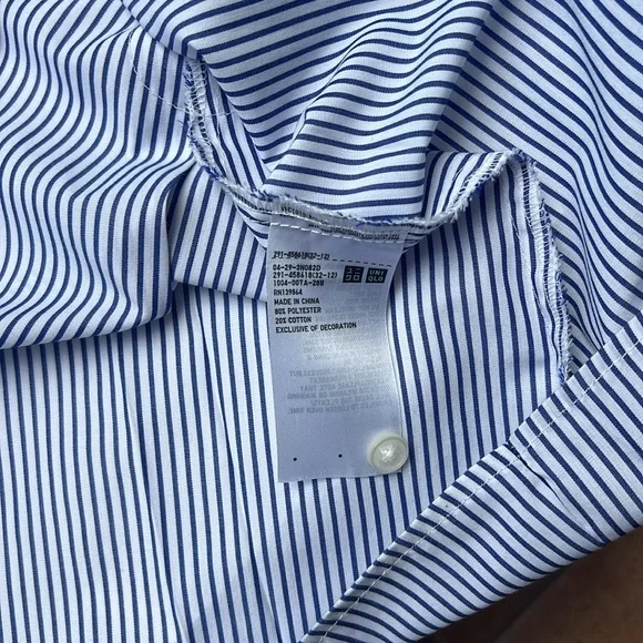 Uniqlo x JW Anderson dress sleeveless shirt dressacademia polished old money L